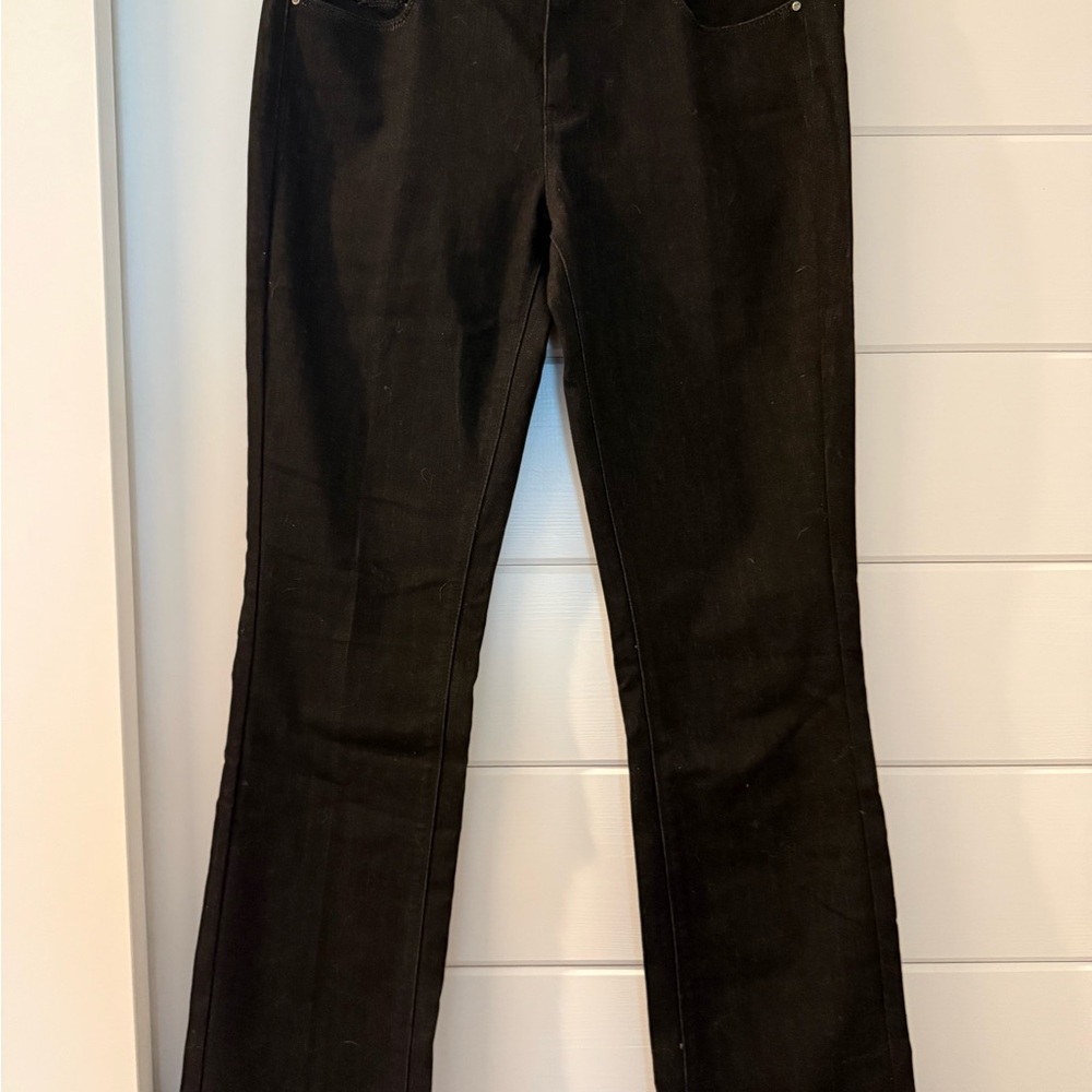 White House Black Market Black Sleek Boot Pants